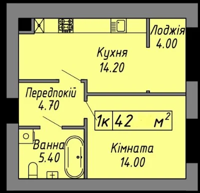 1кім ЖК Скандинавія 42м 1 черга вул Бандери Коновальця
