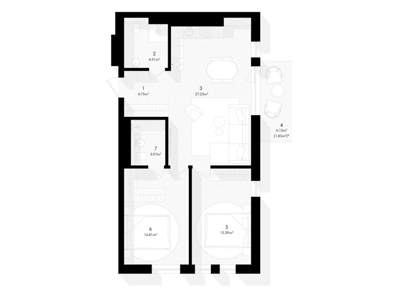 Apartment for Sale in Шевchenkivsky District