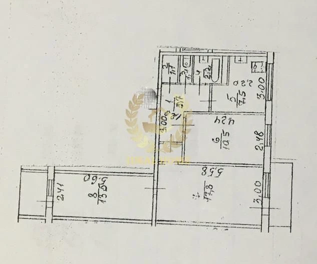 Продаж 3-кімн. квартири, 61.8 м², 3/9, на Воскресенці, вул.