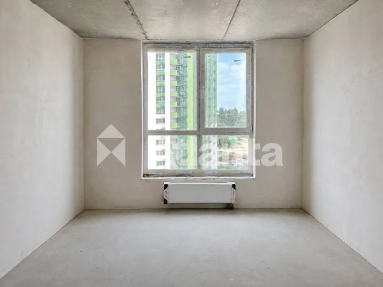 Продаж 1-к 44 м² ЖК Сирецькі сади | Чистова штукатурка + стя