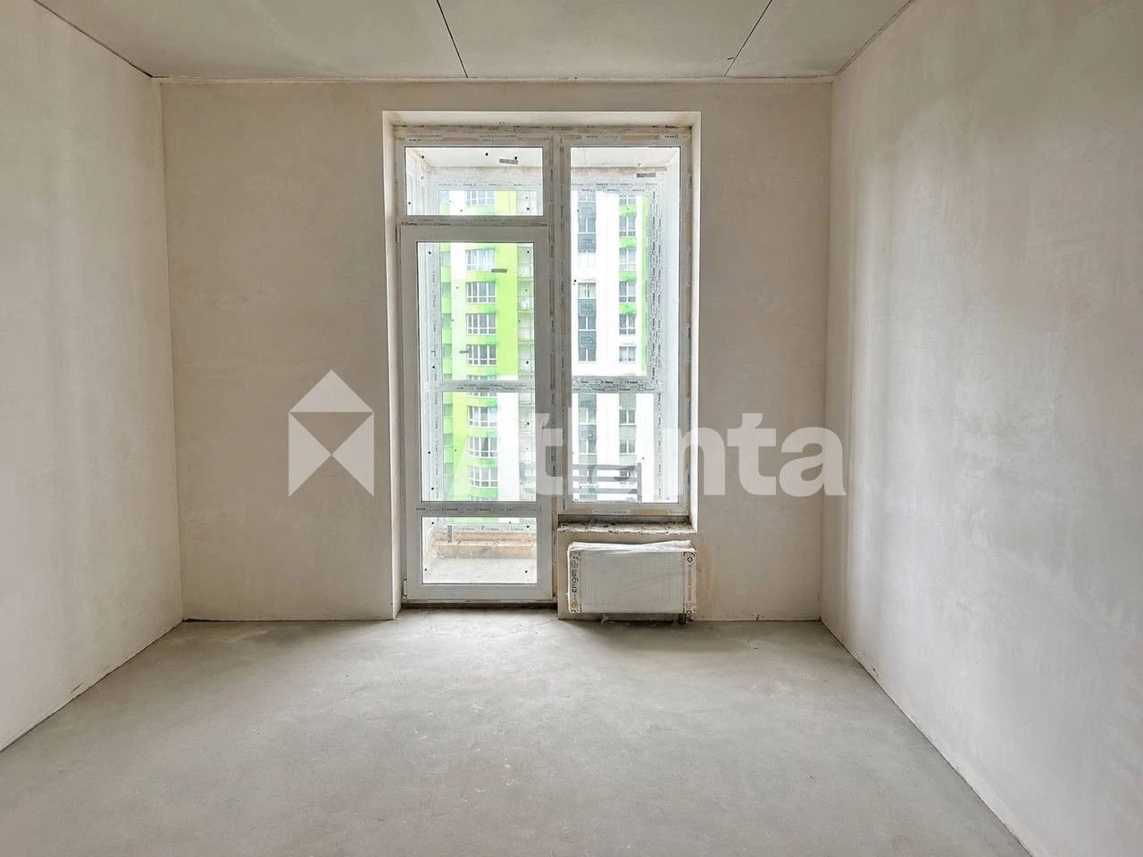 Продаж 1-к 44 м² ЖК Сирецькі сади | Чистова штукатурка + стя