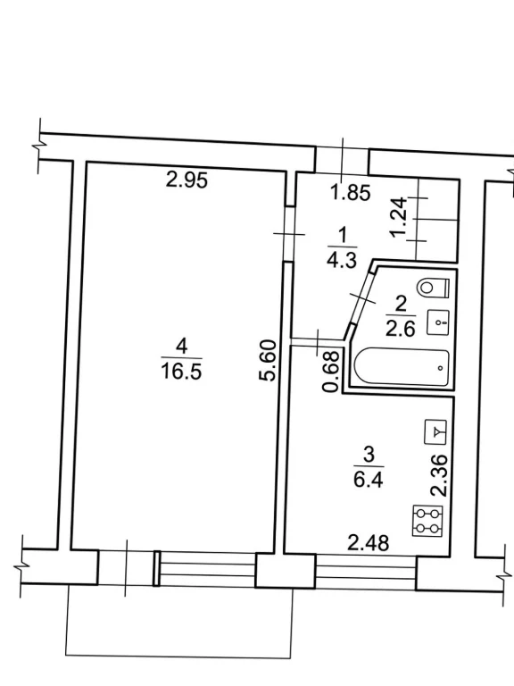 Продаж Квартира Смолянка