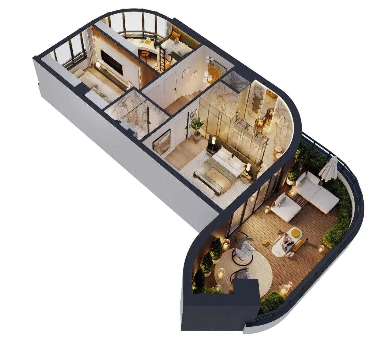 Spacious apartment 15 minutes from Akademmistsyo. Loft option!
