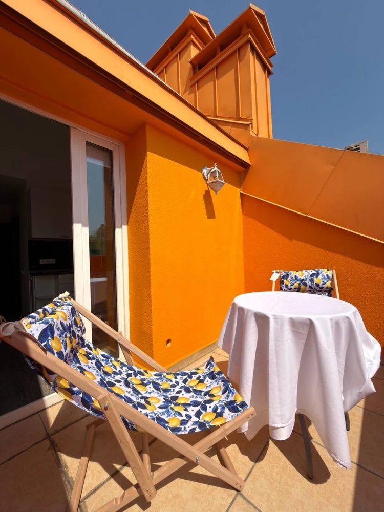 Studio with a private terrace in the "Comfort Town" residential complex - No commission
