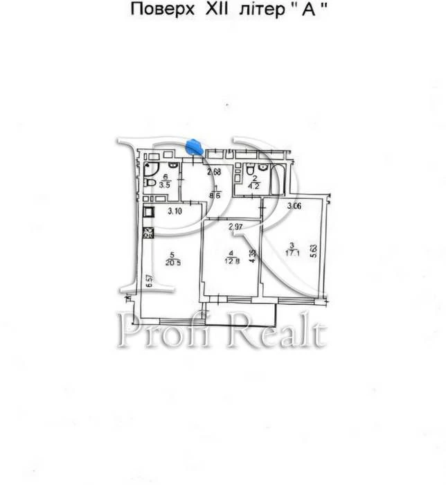 2-room apartment 68 sq m, Warsaw/Warsaw-3. Olesya, 2A. Generator.