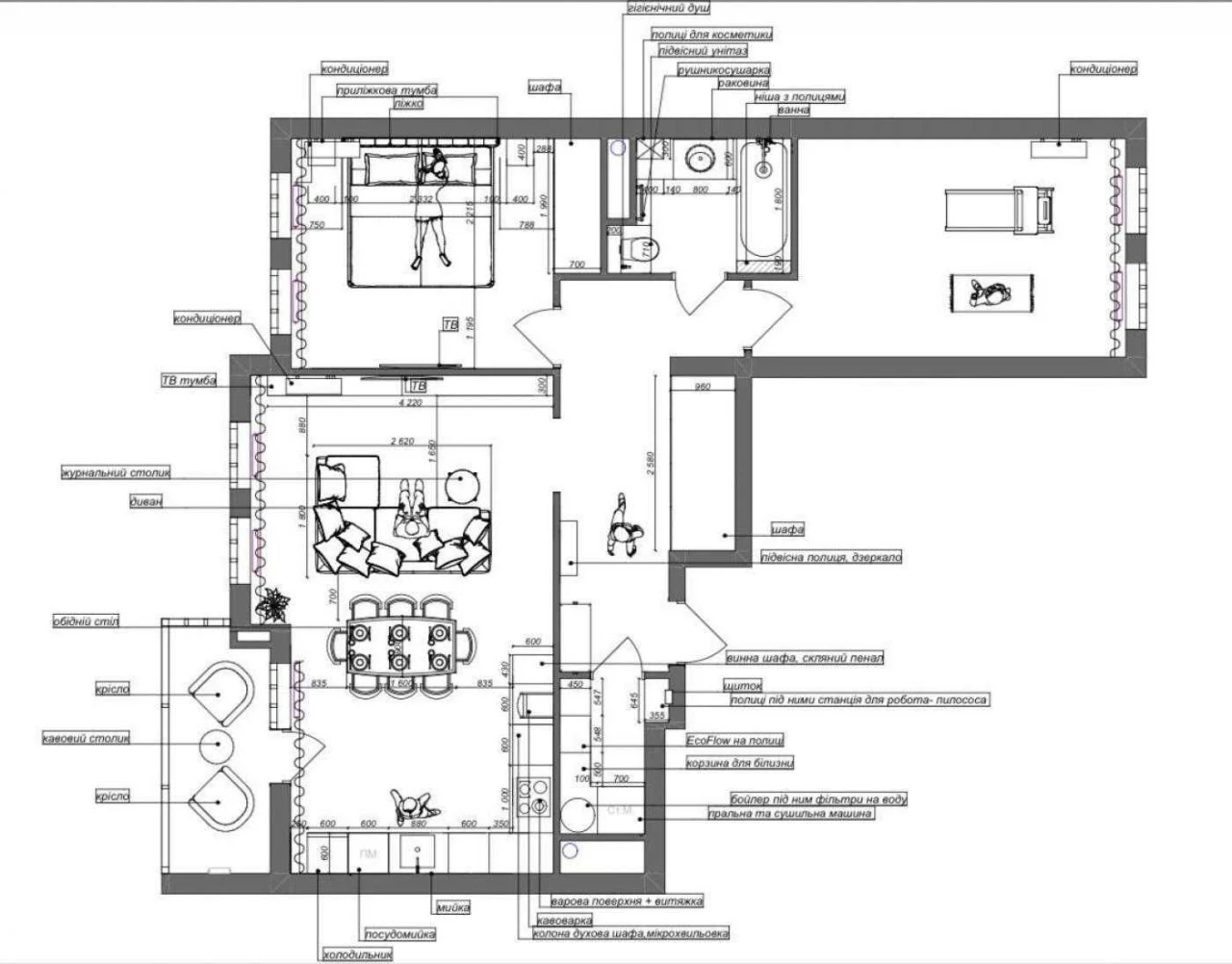 Эксклюзив в ЖК «Нивки-Парк»: 3-к апартаменты 88 м² с авторским