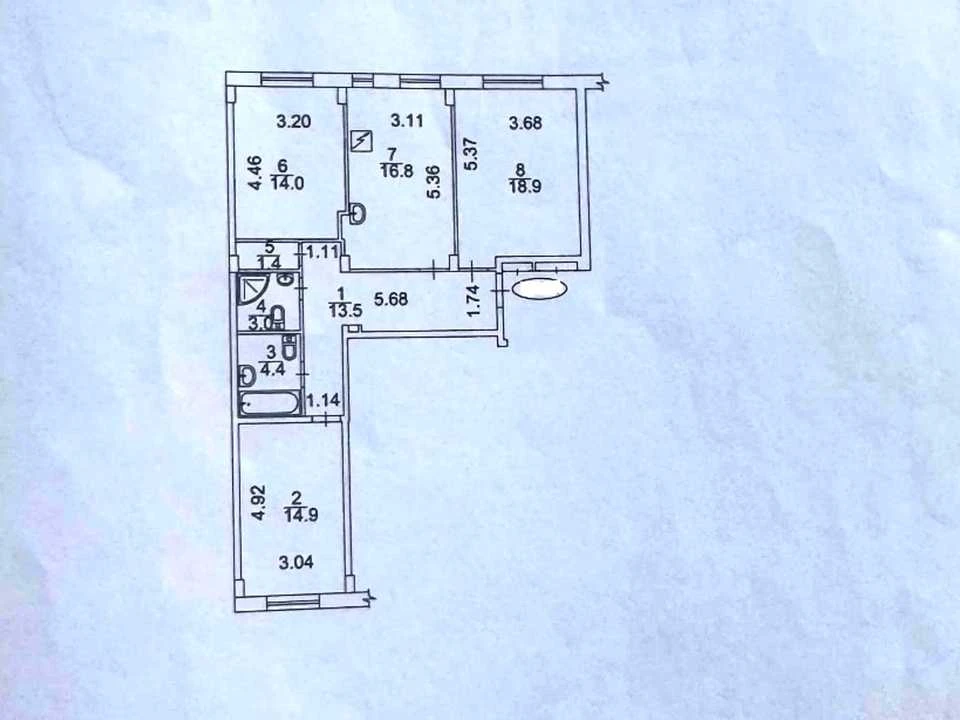 Apartment. Regenatorna st.