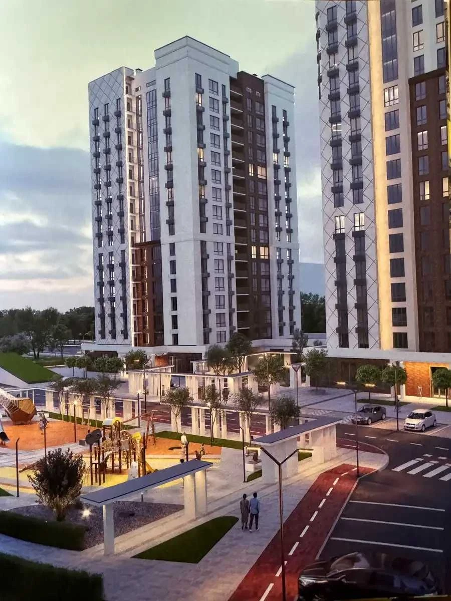 1-комнатная квартира 32,8 м² | ЖК Одеса Сіті | ГРУШЕВСЬКОГО