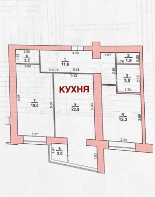 продаж 2 кімнатної квартири Озерна (Рауш)