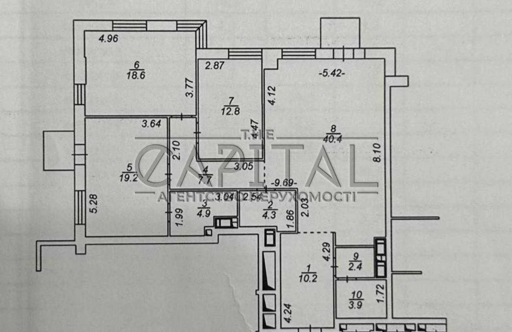 Продаж квартири в ЖК TRIIINITY площею 125,6 м² | 15 поверх |