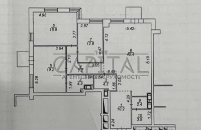 Продаж квартири в ЖК TRIIINITY площею 125,6 м² | 15 поверх |