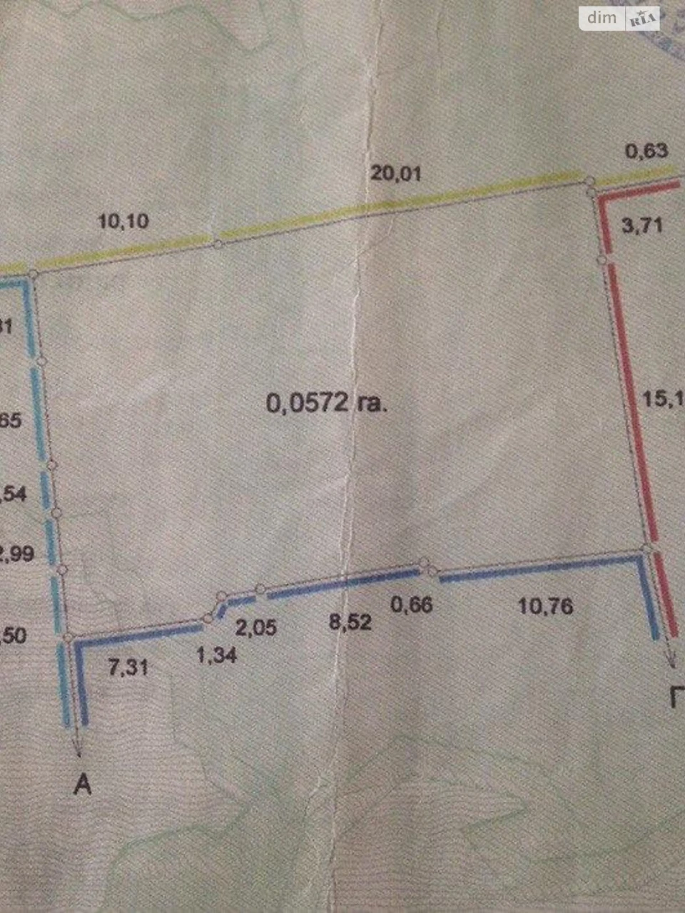 For sale Land for residential development Velykyi Fontan