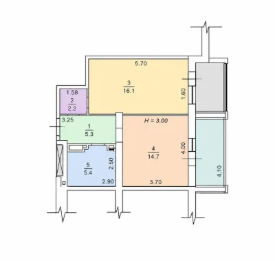 Продам 2кім квартиру в ЖК Тірас/Таїрова +паркомісце(355-875)