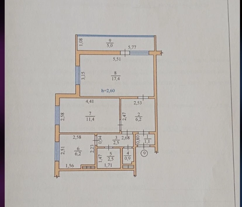 Продам 2х комнатную квартиру ак. Королева -53 кв.м - Таврия