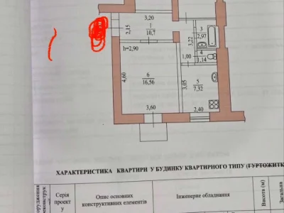Квартира. Запоріжжя, Трегубенка вул.