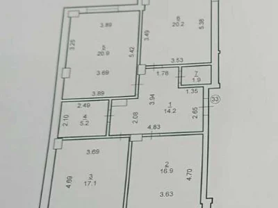 Apartment. Ivano-Frankivsk, Khimikiv Street
