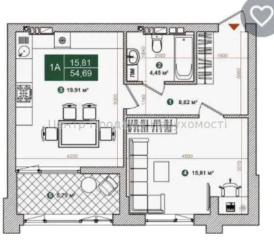 1 квартира, Киев, Оболонь