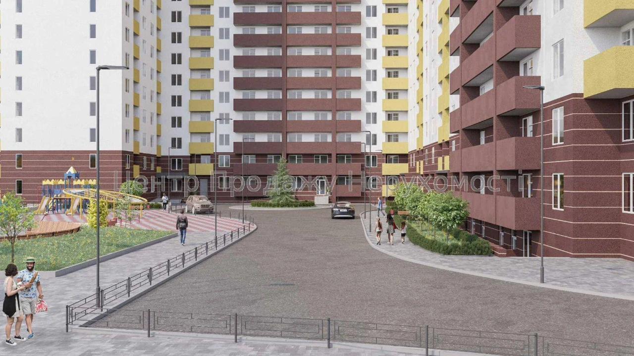Sale of 1-bedroom apartment, 42 sq m, 14/25 floors, Шевchenkivsky Kvartal residential complex