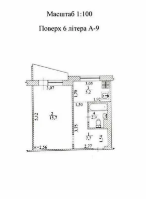 1к.32м2 Аеропорт (Аэропорт, МЕТРО, пр. Гагарина 316Г) 134063
