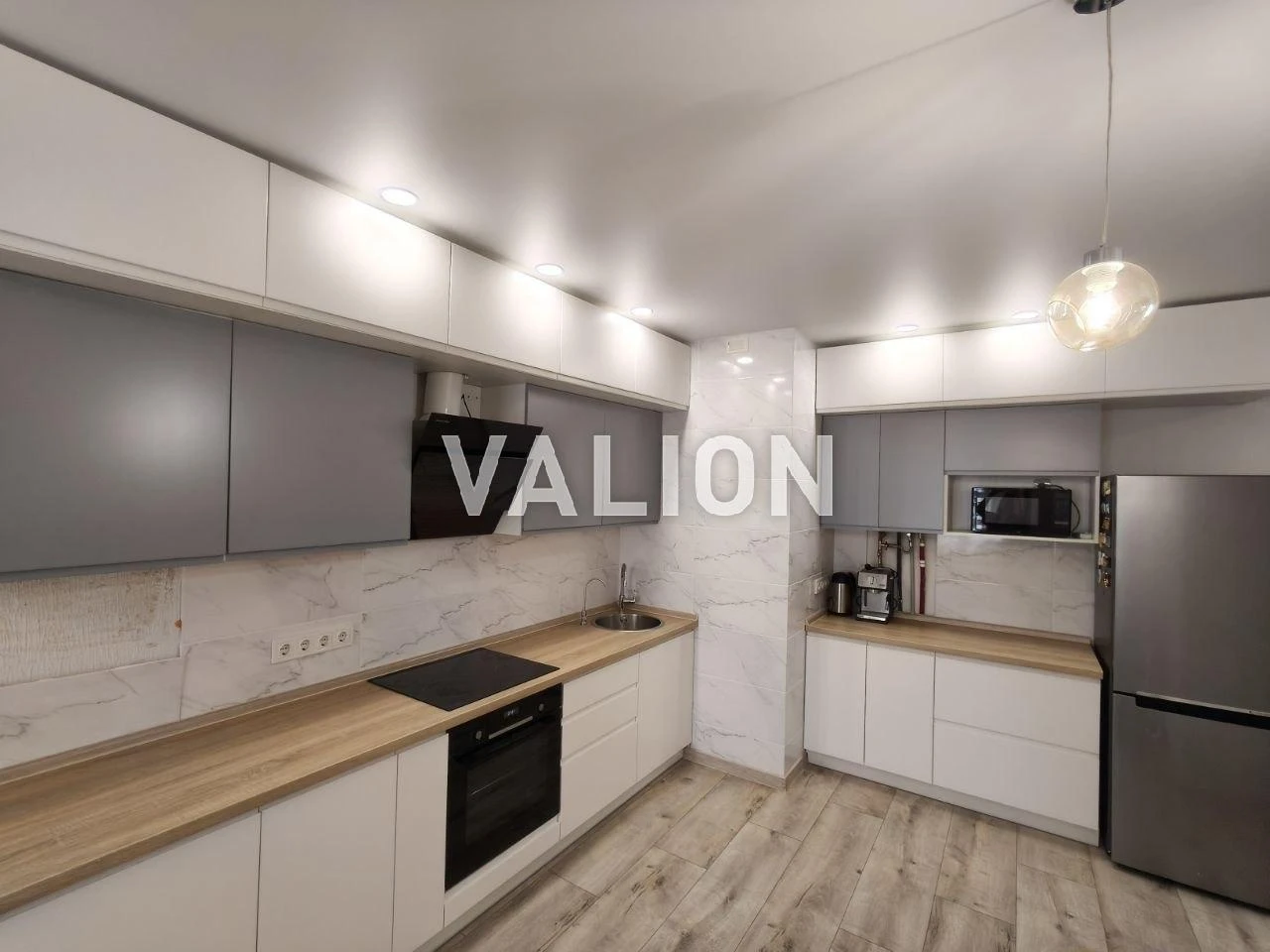 One-room 1k with renovation in the Metropolis residential complex, Zabolotnogo ave., T