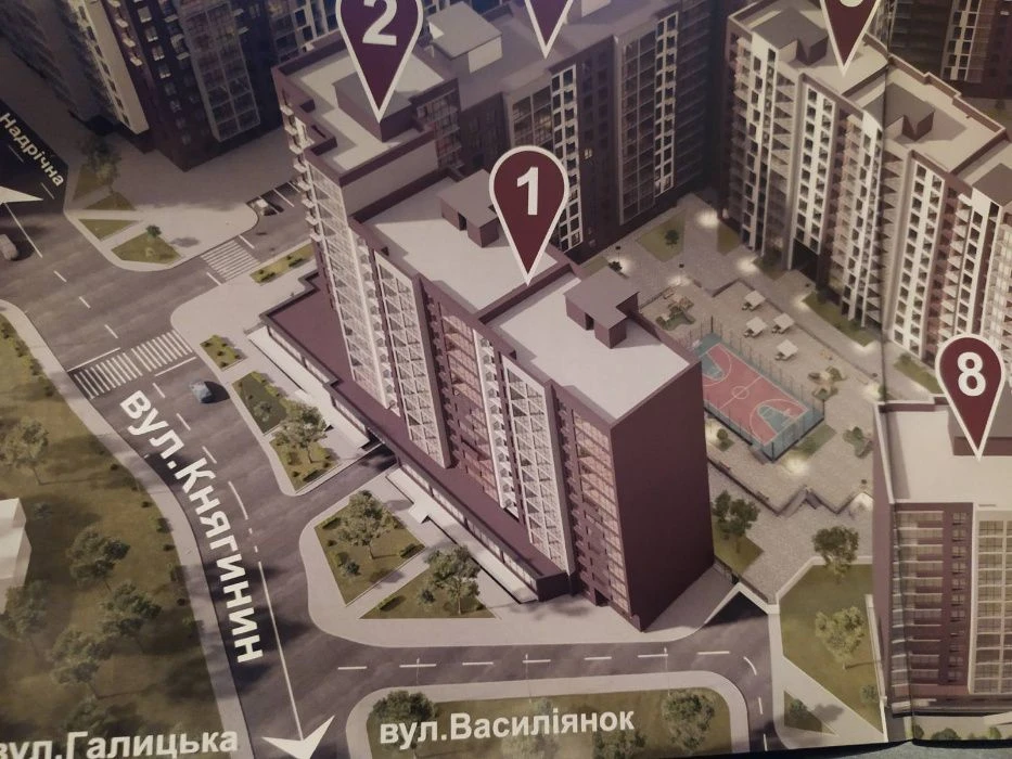 Дешева 1-кімн квартира ЦЕНТР | Княгинин | 39,4 м² | біля пар