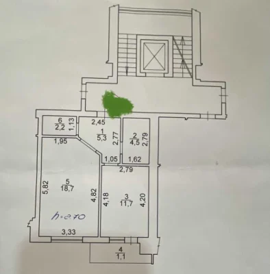Sale of a 1-room apartment in a new building near the "Pogulanka" park!