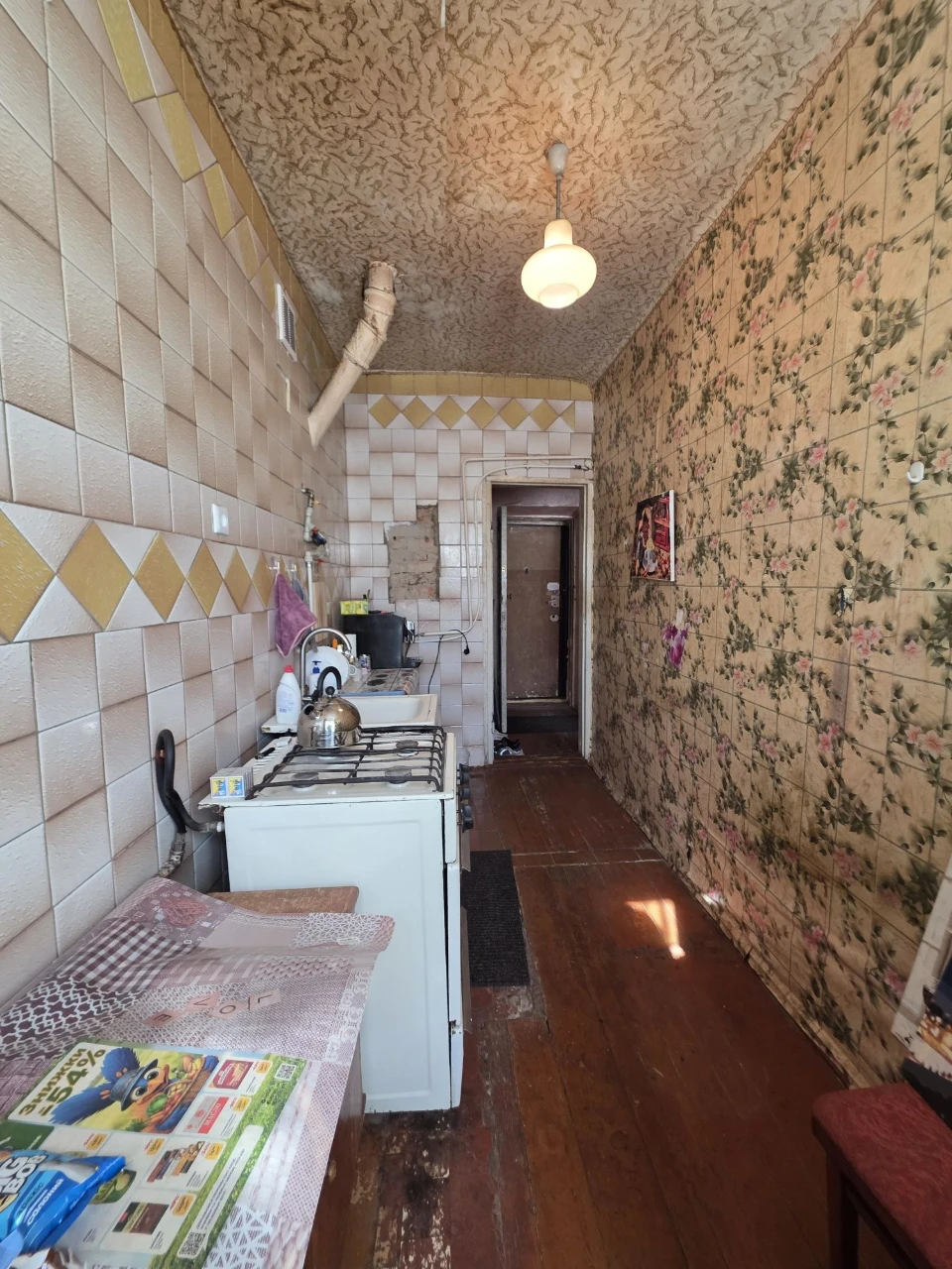 For sale, 1-room apartment near Kholodnaya Gora metro
