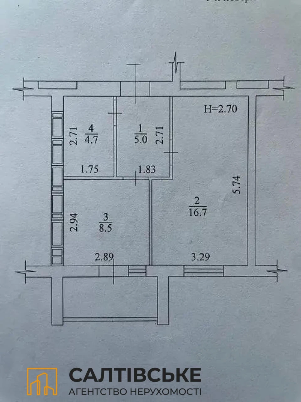 FOR SALE: 1-bedroom apartment, 37 sq m in new building ЖК Пташка на Салтівці