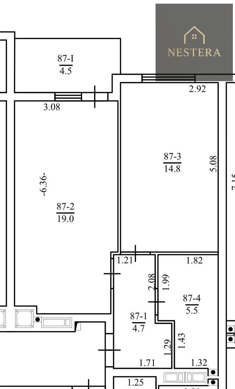 Продаж 1 кімнатної квартири,ЖК Continent West , Боздош , газ