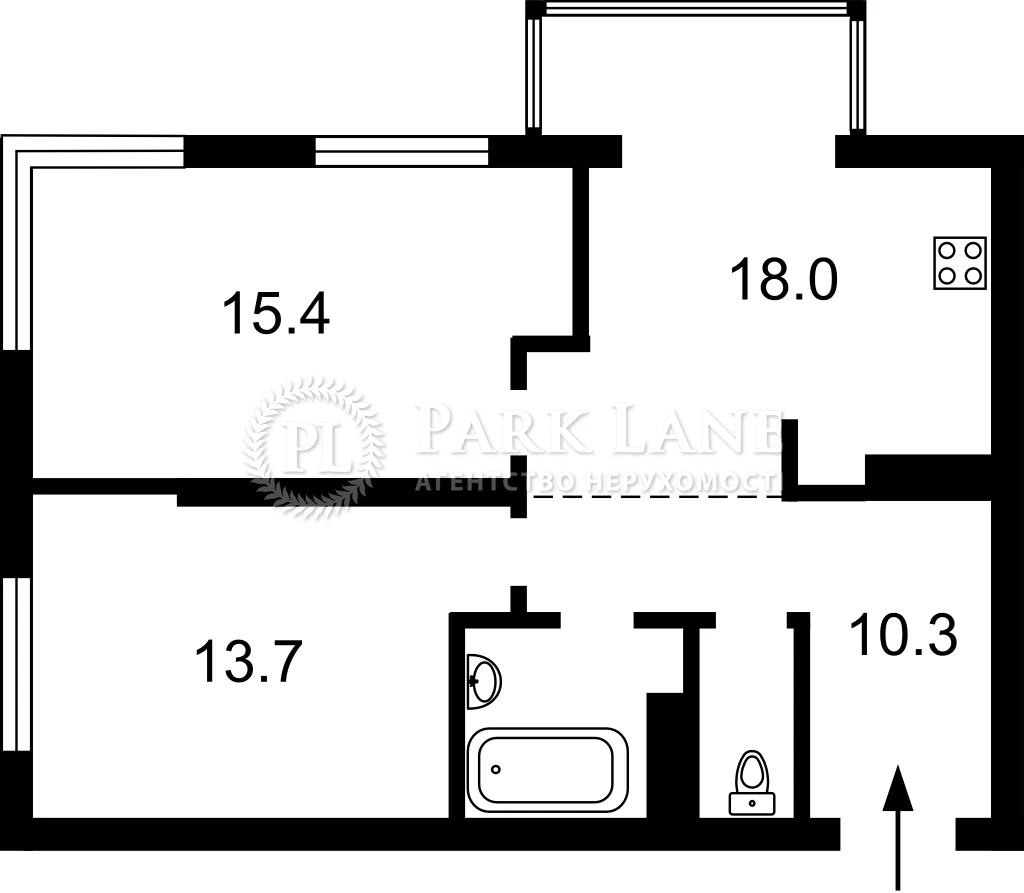 Sale of apartment on Borispolskaya Street in Kyiv / W-7473047