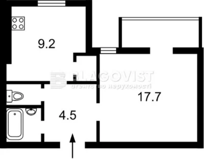 Продаж квартири Хрестовий пров. (Гайцана Миколи) 6 в Києві /