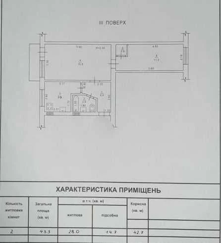 Продається 2-кімнатна квартира, Аркадія, вулиця Генуезька, 2 поверх