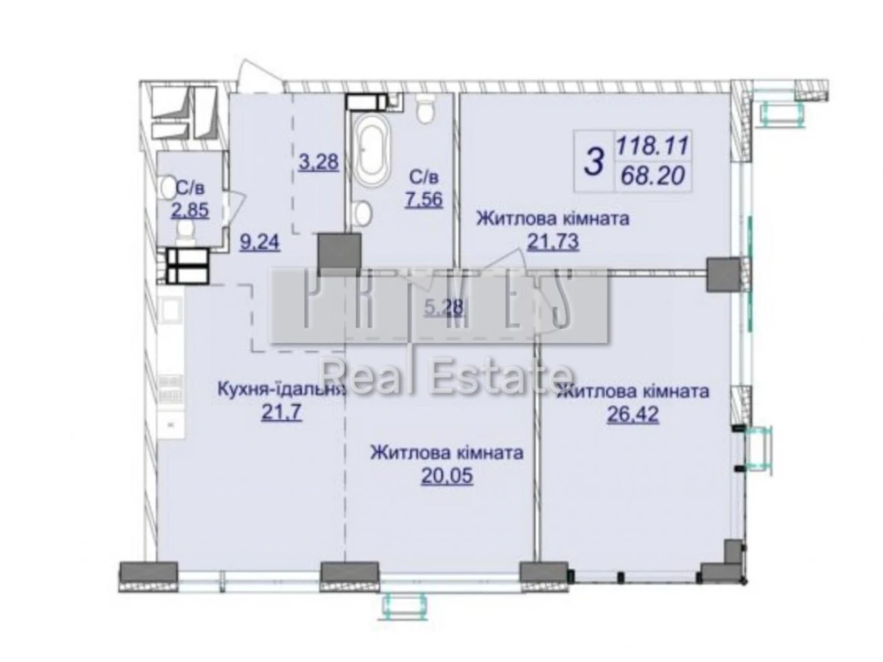 Apartment for Sale - Chorna Hora
