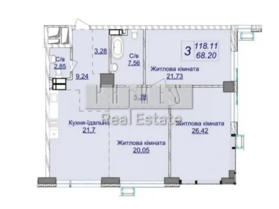 Apartment for Sale - Chorna Hora