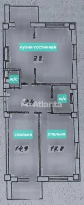 3-комнатная квартира в ЖК Академгородок / Говорова / Парк По