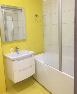 For sale 1-room apartment with euro renovation, Light not turned off,