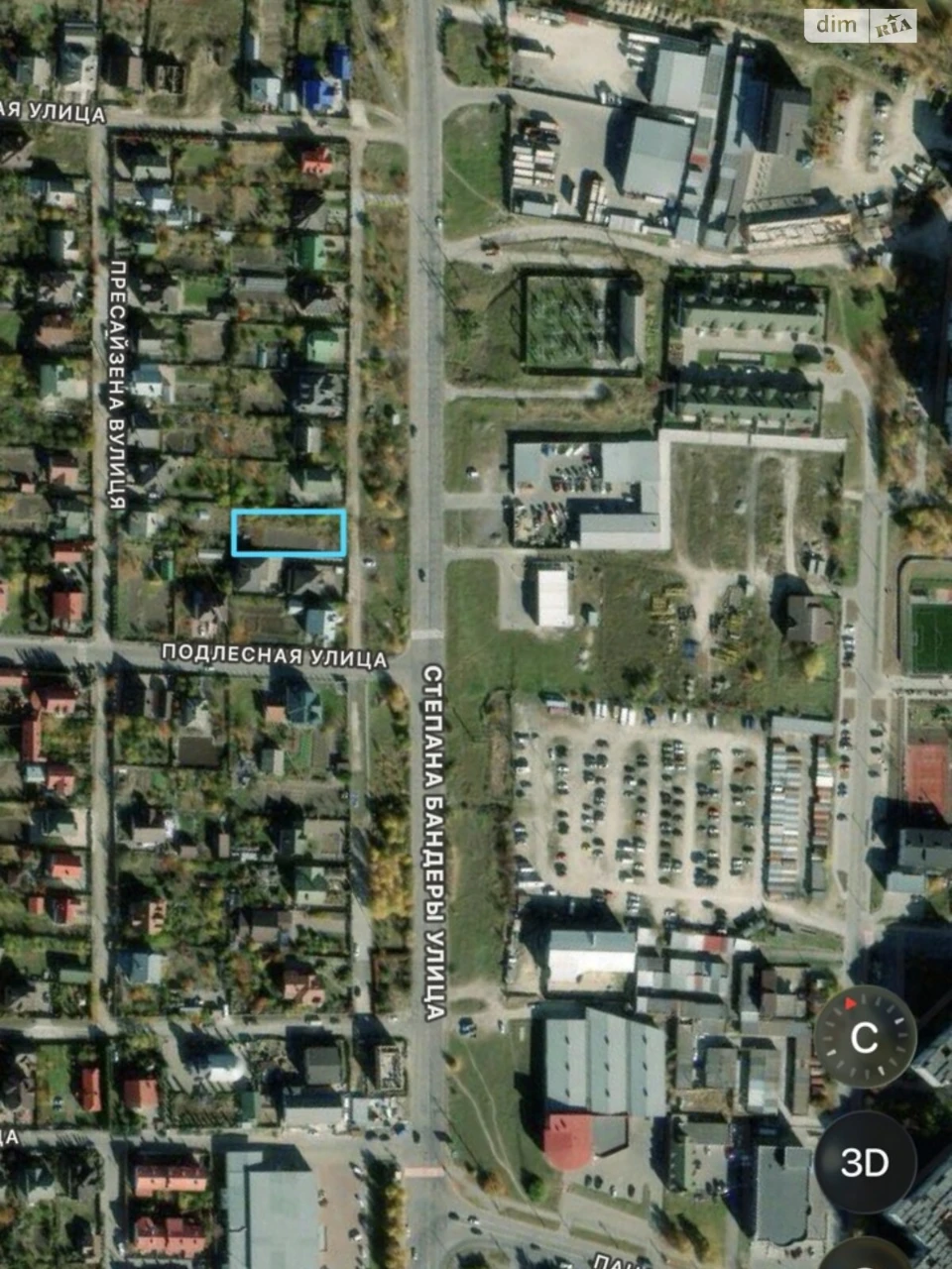 Land for residential development, Obriye