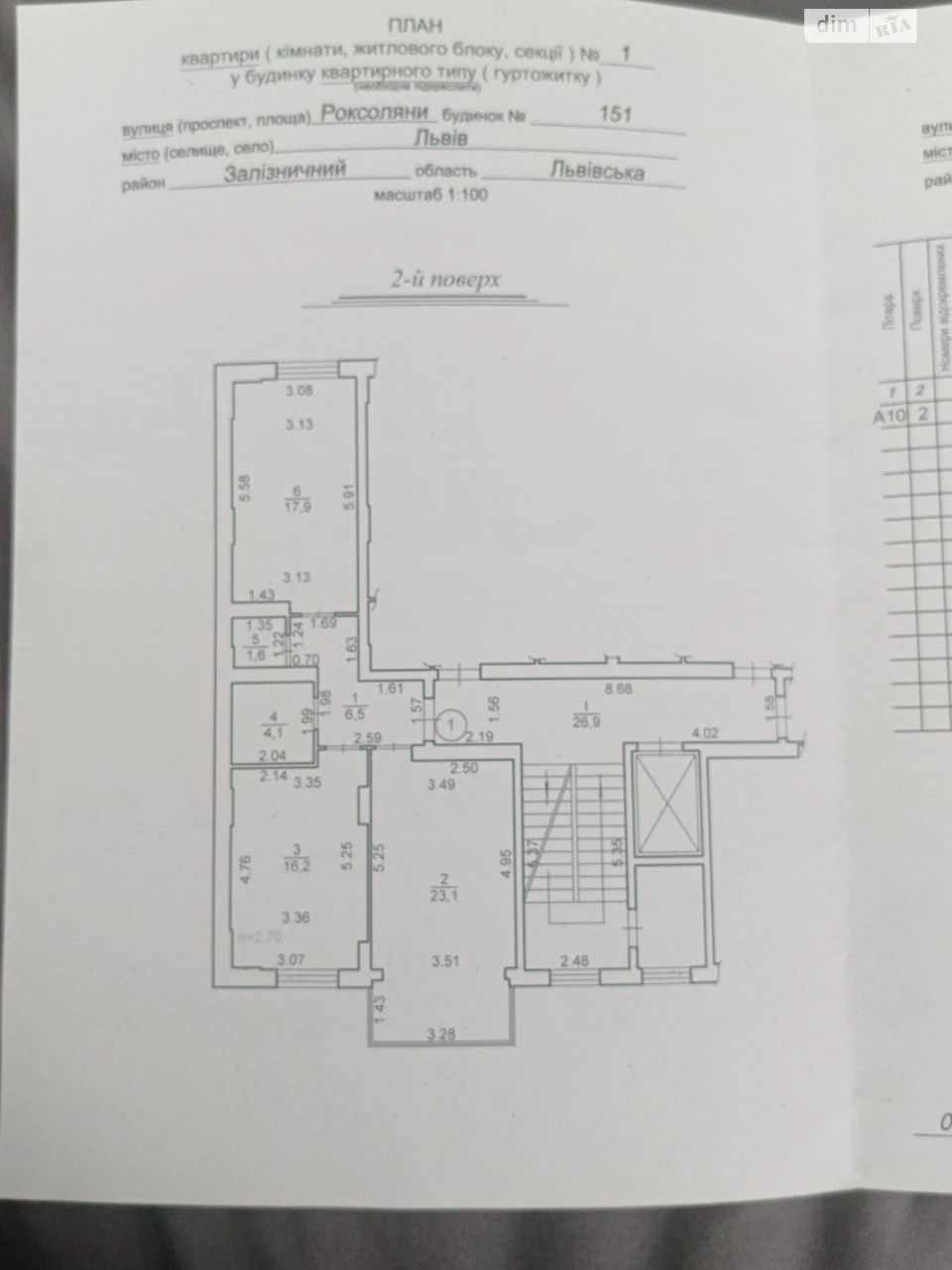 Продаж Квартира Левандівка