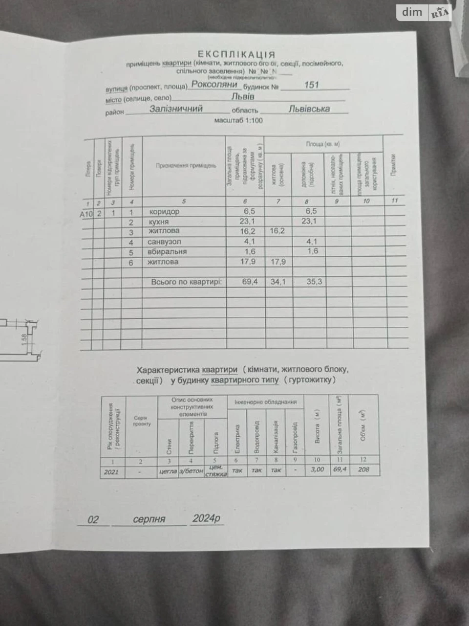 Продаж Квартира Левандівка