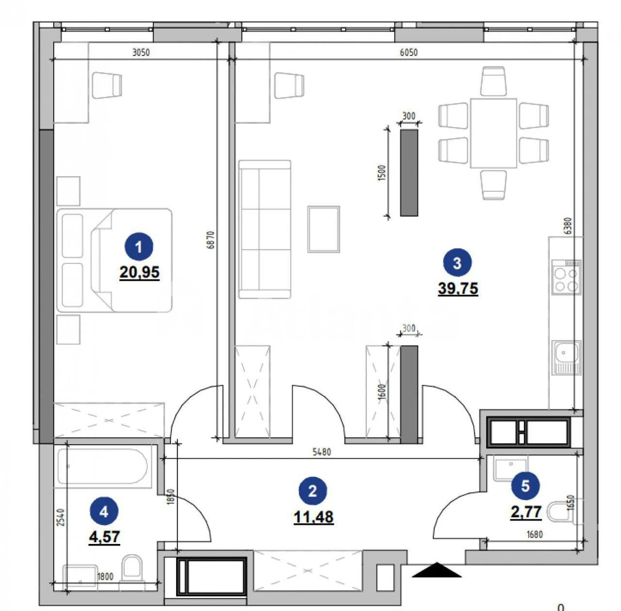 Продаж 1-к квартиры в ЖК Nordica Residence| Печерские липы