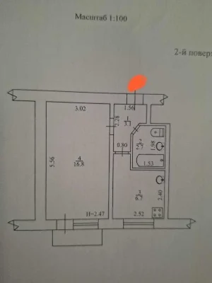 For sale, 1-bedroom apartment, Южнопроектная, Airport 17000у.