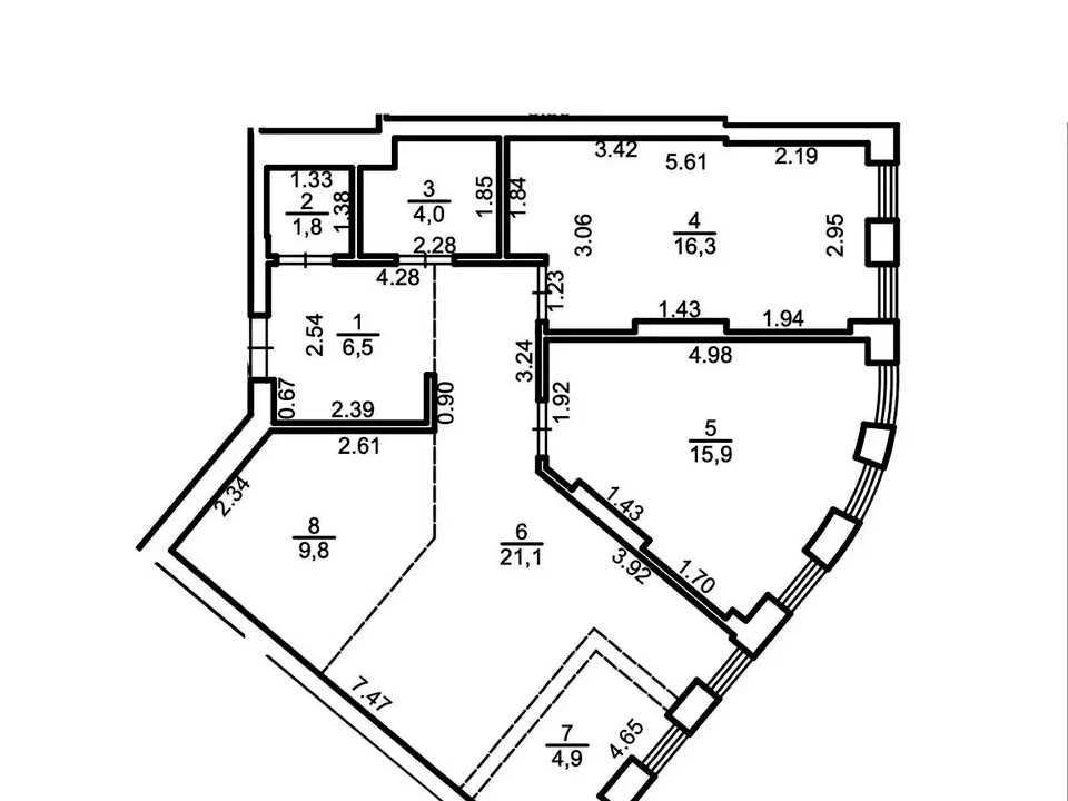 Apartment. Ivan Rakovskyy Street, Lviv