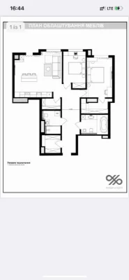 Продаж 2-кімнатна, 93 м², новобуду Карманського (І. Франка)