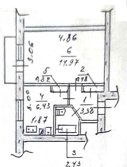 For sale: 1-bedroom apartment near 9th City Hospital