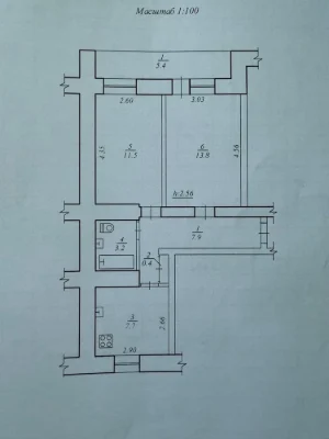 Продається 2-кімнатна квартира