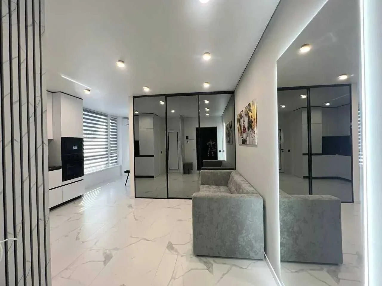 Apartment with renovation in modern Family Plaza residential complex, promising investment
