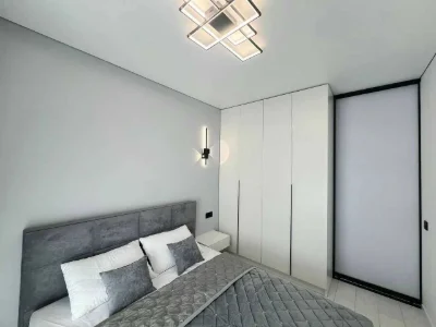 Apartment with renovation in modern Family Plaza residential complex, promising investment