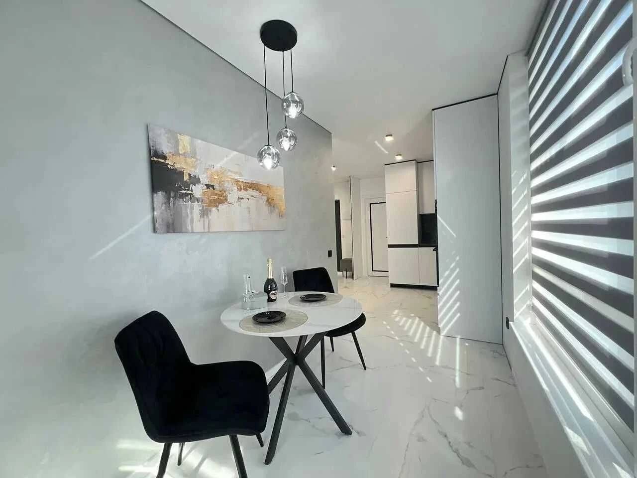 Apartment with renovation in modern Family Plaza residential complex, promising investment