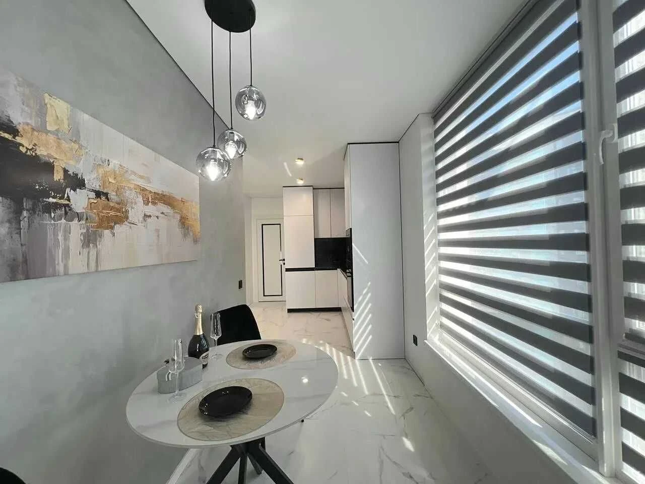 Apartment with renovation in modern Family Plaza residential complex, promising investment