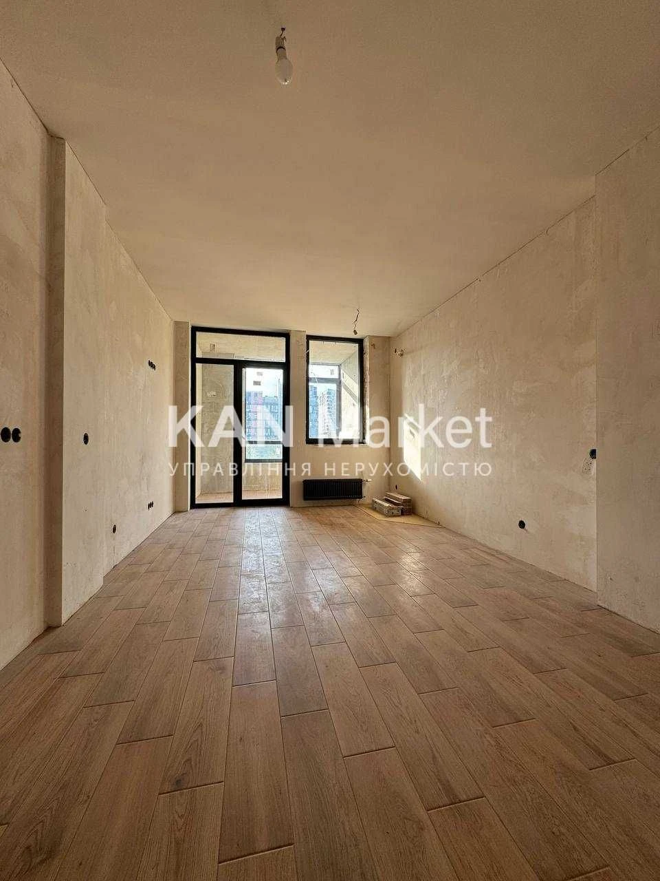 Sale of a 2-bedroom apartment with a completed technical part renovation in a residential complex